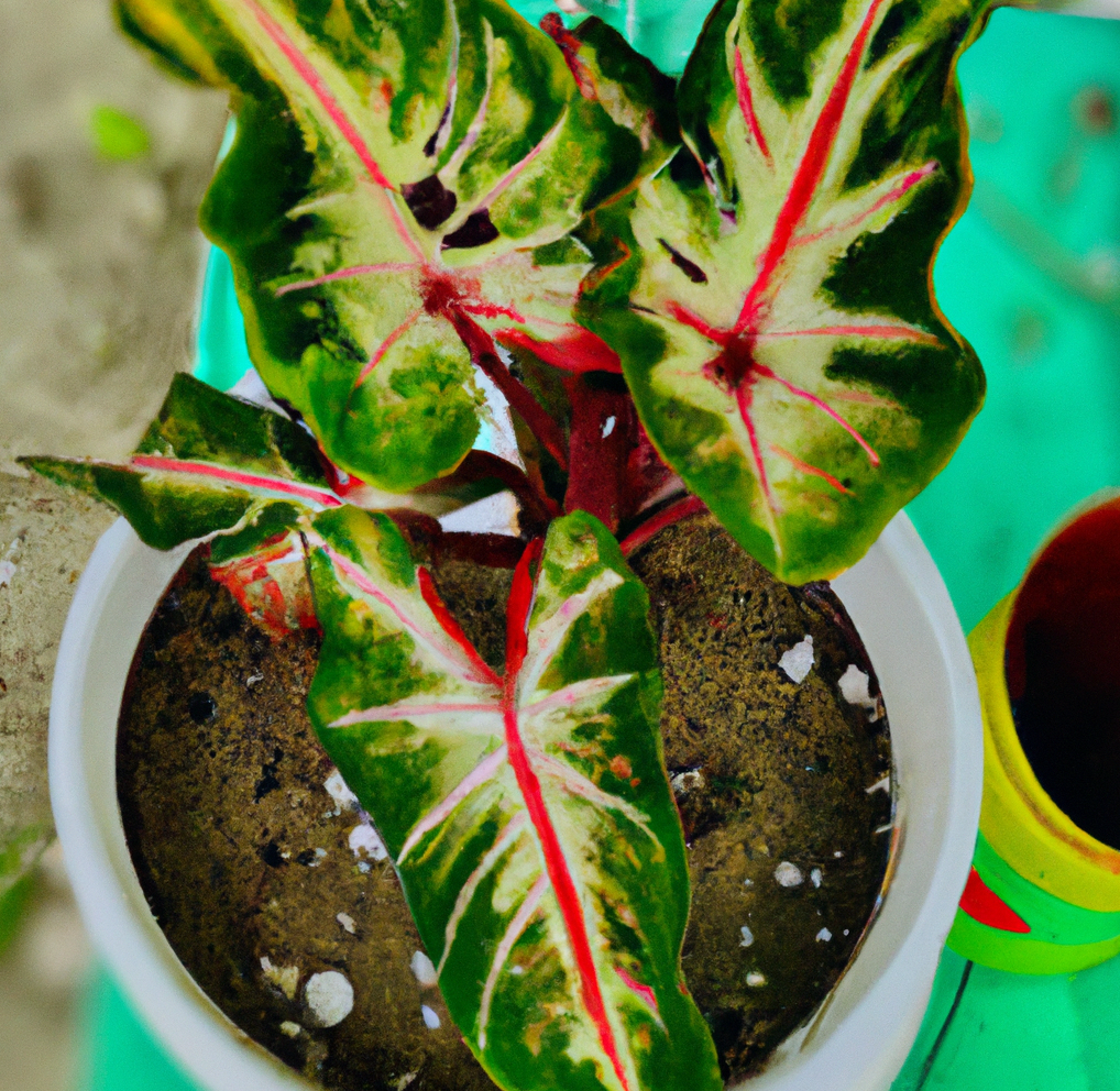 Vibrant Potted House Plant