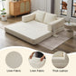 Modern Minimalist Fold-Out Sofa Bed with Removable Backrest