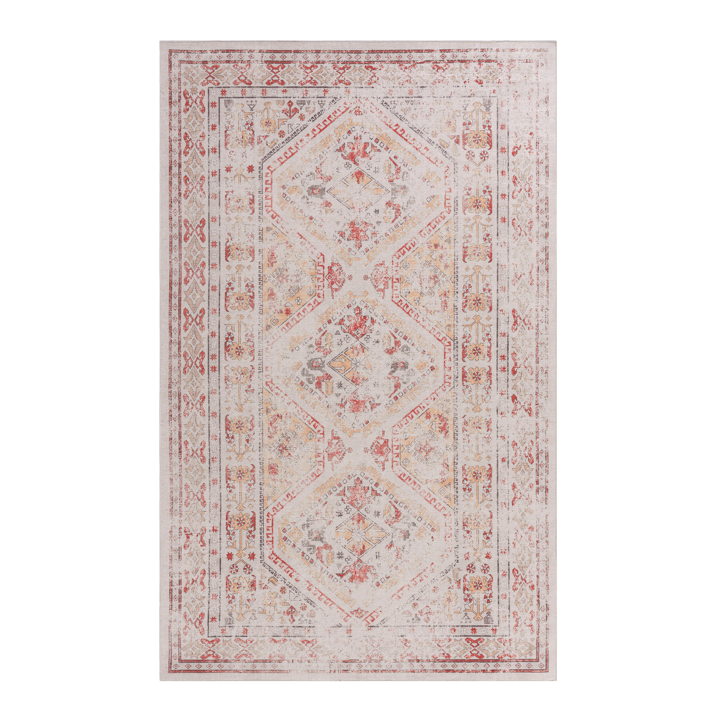 8x10 Low-Pile, Area Rug - Non-Slip