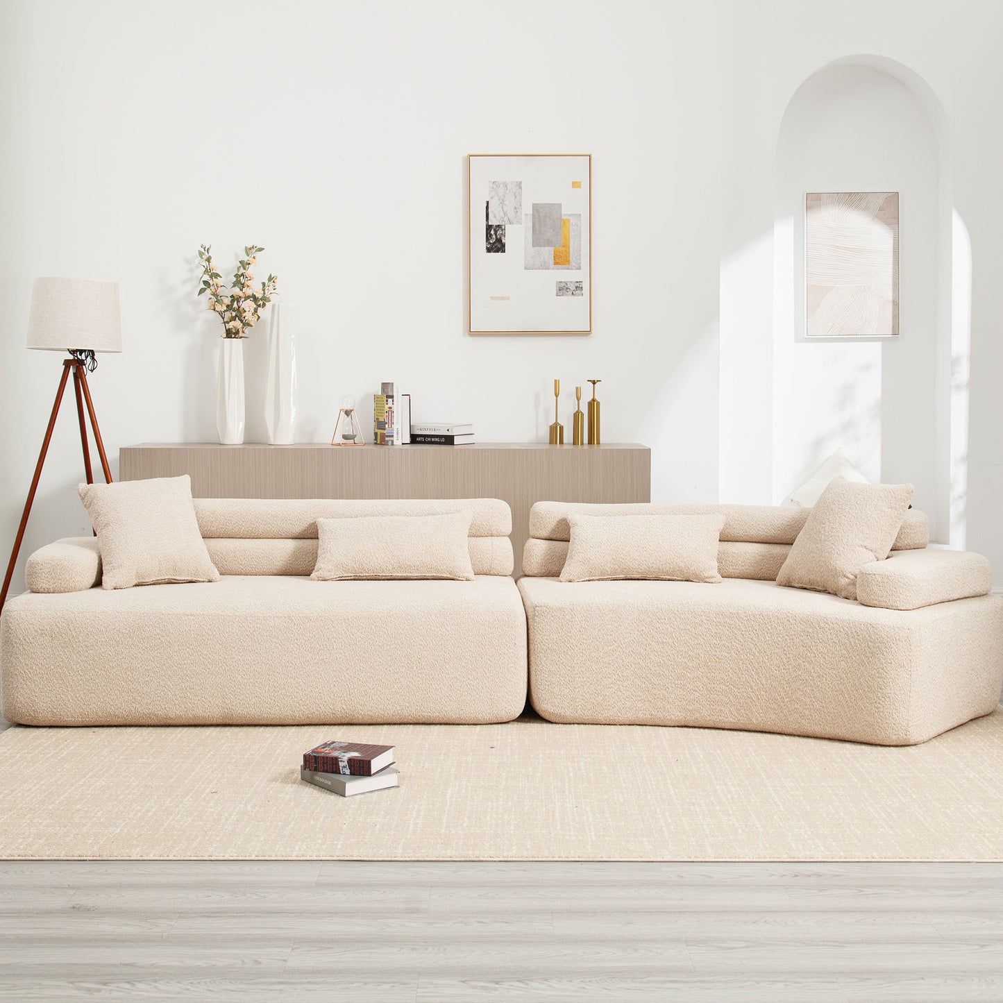 Modern Curved Sofa