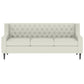 Button Tufted Backrest 3-Seater Sofa