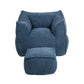 Bean Bag Kids Chair with Footstool