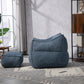 Bean Bag Kids Chair with Footstool