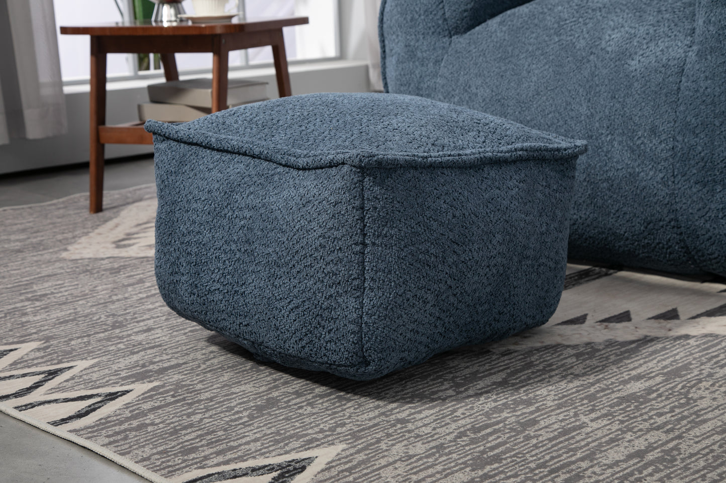 Bean Bag Kids Chair with Footstool