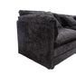 Oversized Boucle Fabric L-Shape Sectional - Movable Pedals with Detachable Armrests