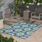 5'3" X 7' Outdoor Lounge Area Rug