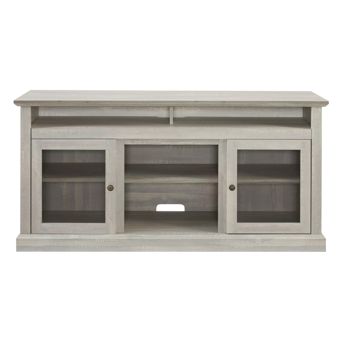 Contemporary Entertainment Console with Open and Closed Storage For up to 65'' TV's