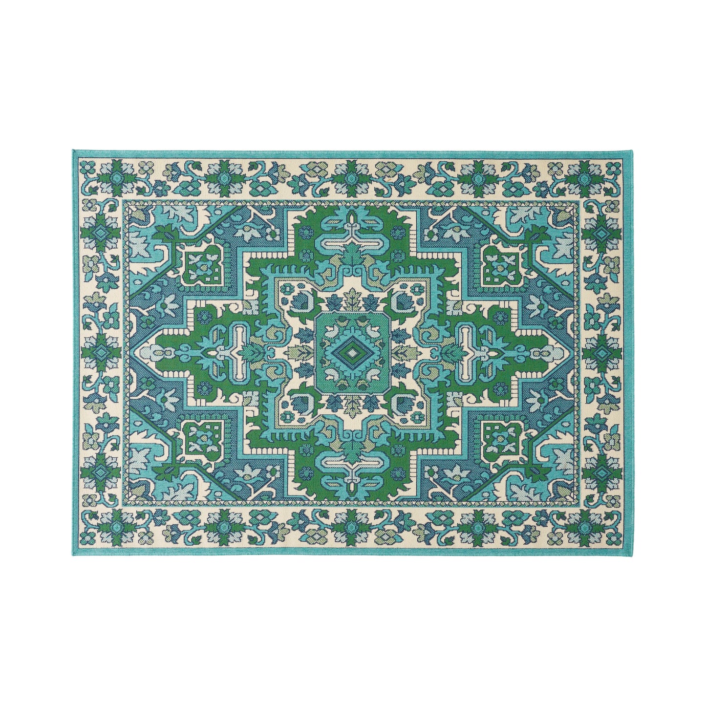 5'3" X 7' Outdoor Lounge Area Rug