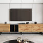 Modern TV Stand with 3 Doors For up To 80'' TV's