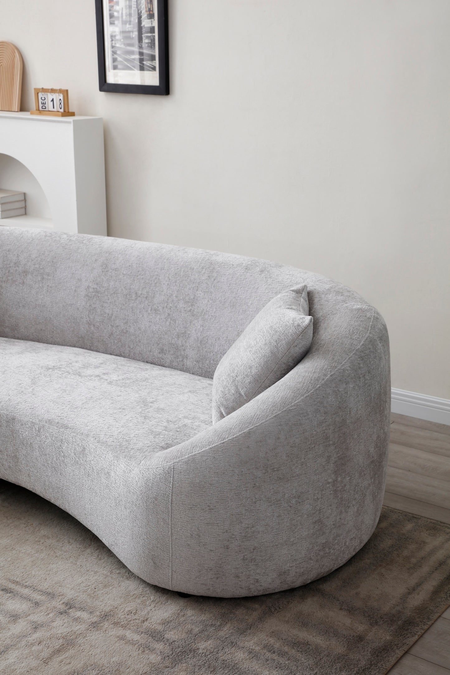 Minimalist Curved Sofa