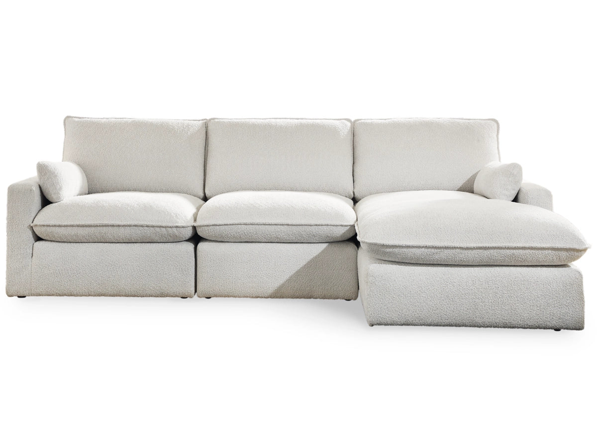 GIMMA 3-PIECE MODULAR SOFA WITH CHAISE