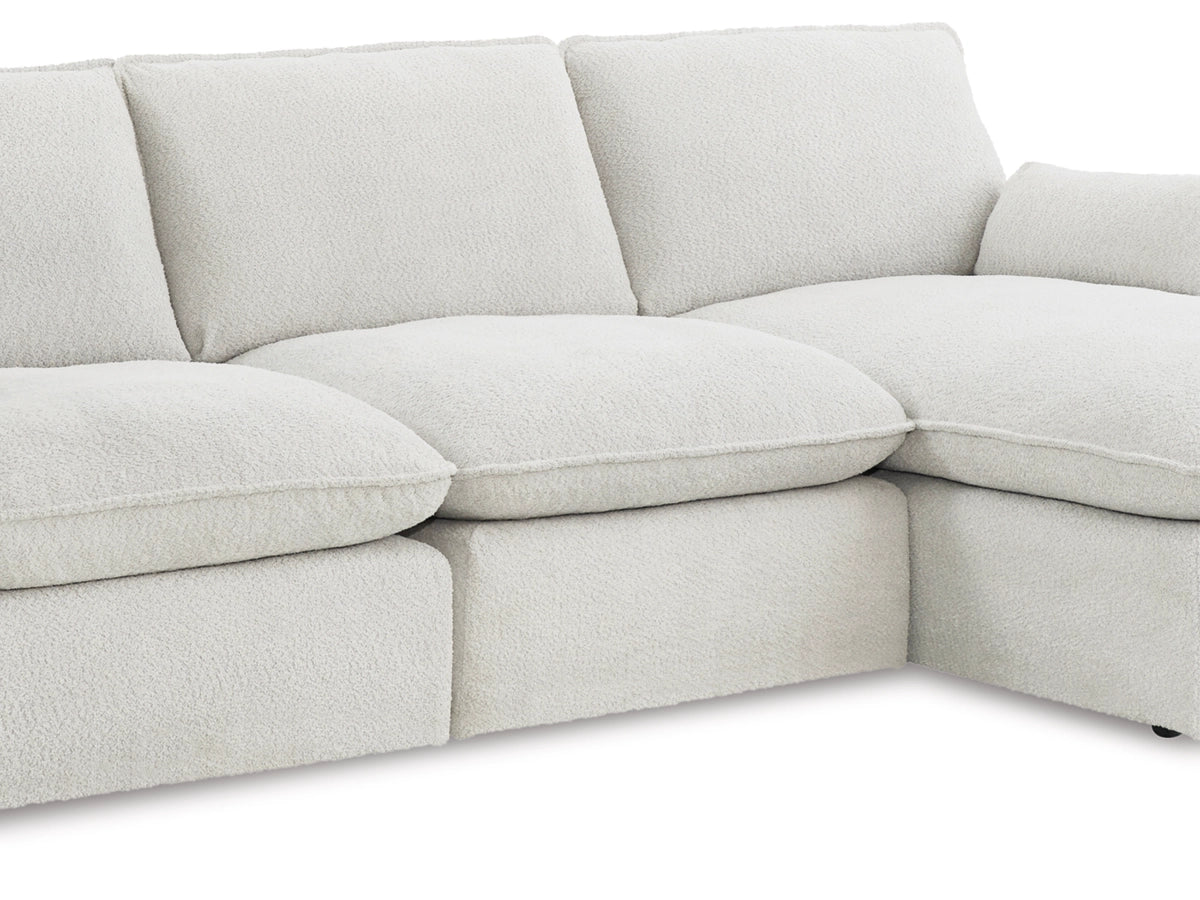 GIMMA 3-PIECE MODULAR SOFA WITH CHAISE