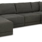 EVEY 4-PIECE MODULAR SECTIONAL WITH CHAISE