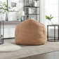 Bean Bag Sofa Chair, With Footrest