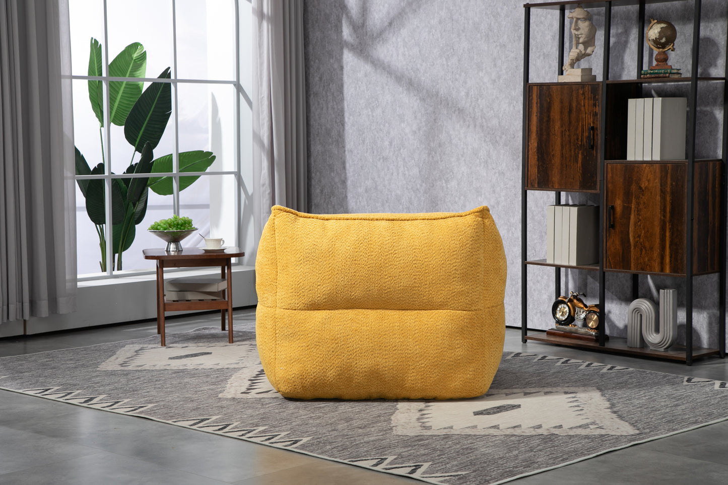 Bean Bag Kids Chair with Footstool