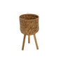 BAMBOO PLANTERS, BROWN