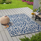 5'3" X 7'6" Outdoor Lounge Area Rug