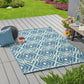 5'3" X 7'6"Outdoor Lounge Area Rug