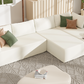 Large Modular U Shape Sectional Sofa - 3 Piece Combination