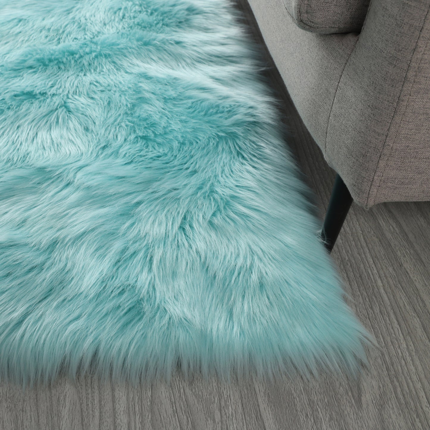 Ultra Soft Fluffy Faux Fur Sheepskin Area Rug