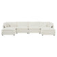 U Shaped Sectional Sofa with Reversible Chaise