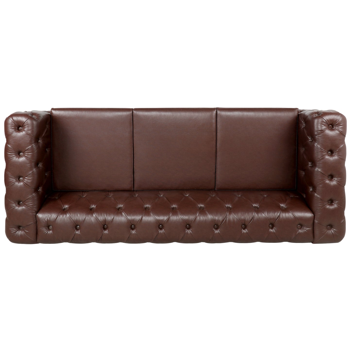 Traditional Square Arm Removable Cushion 3 seater Sofa