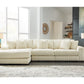 LINDYN 3-PIECE SECTIONAL WITH CHAISE