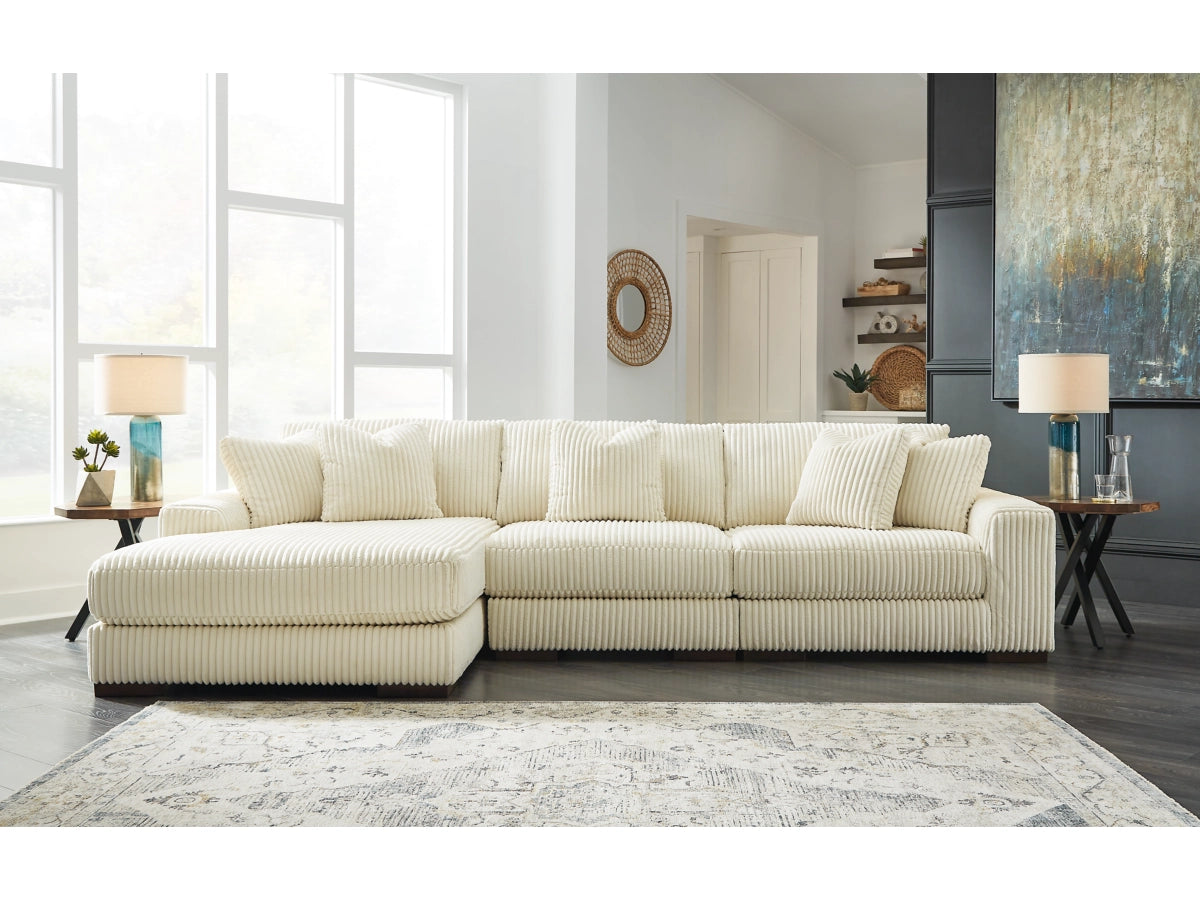 LINDYN 3-PIECE SECTIONAL WITH CHAISE