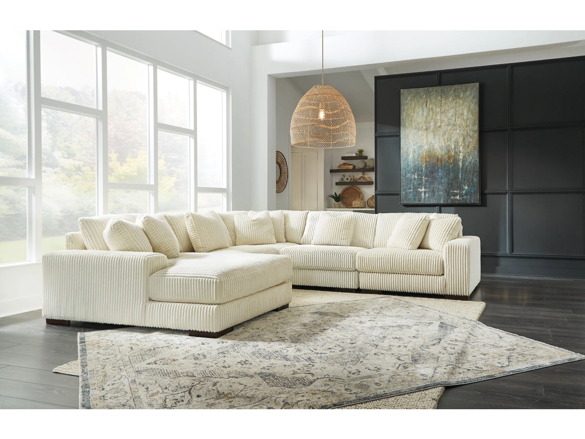 LINDYN 5-PIECE SECTIONAL WITH CHAISE