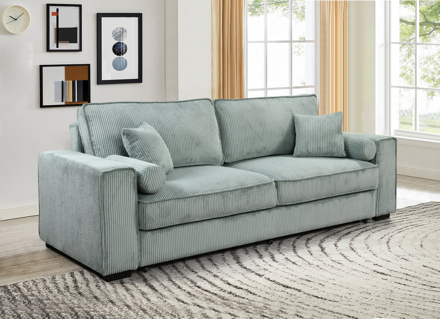 Large Sofa Bed with Storage