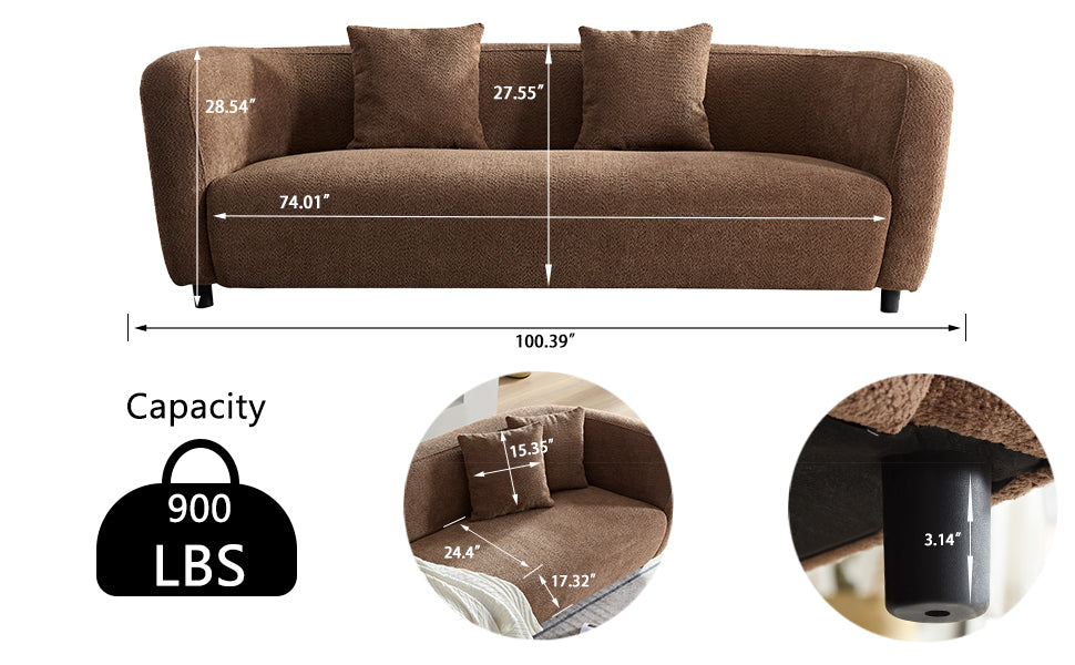 Luxury Plush Sofa