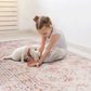 5x8 Low-Pile, Area Rug - Non-Slip