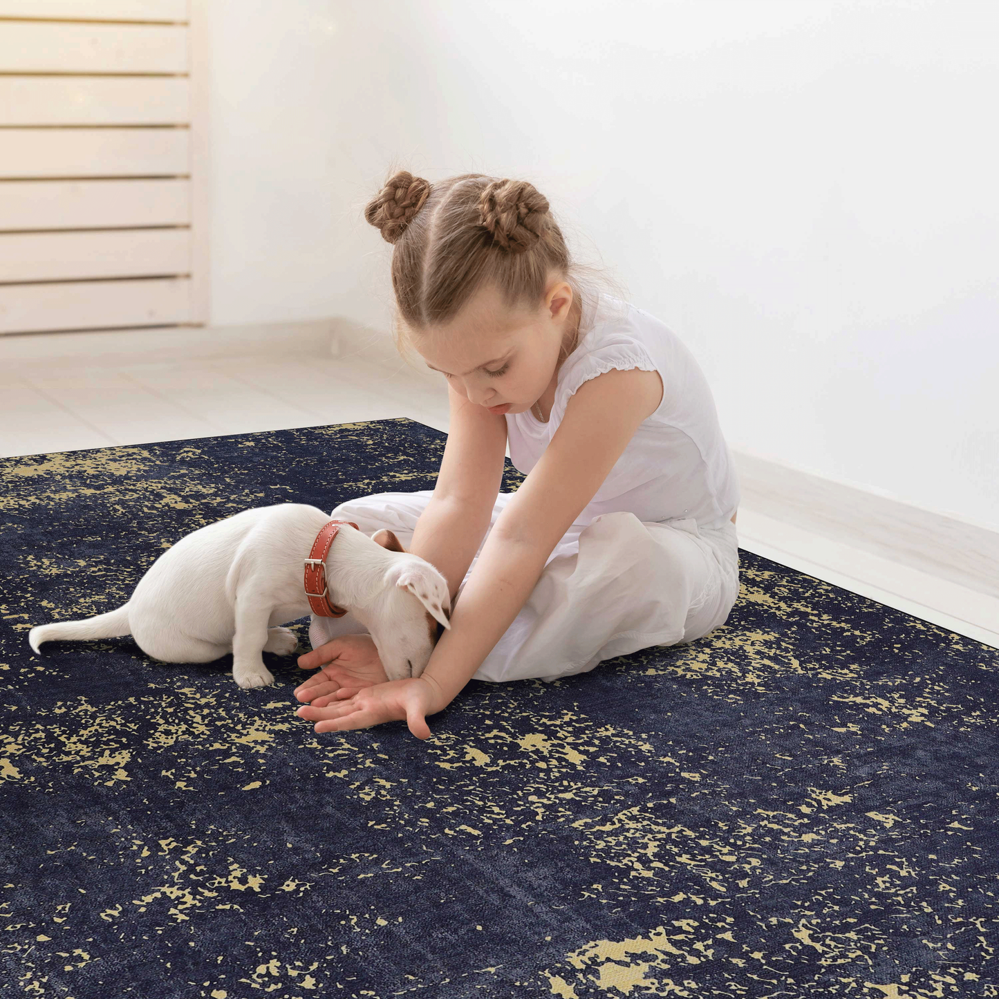 Washable Low-Pile Area Rug