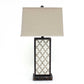 5.25 X 8 X 30 Bronze Rock Floral Base - Table Lamp