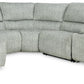 MCCLELLAND 6-PIECE POWER RECLINING SECTIONAL WITH CHAISE