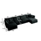 U Shaped Couch with Reversible Chaise