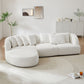 Convertible Corner Sofa with Armrest and Sectional Sofa