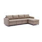 4-Seat Modular Sectional Sofa with 1 Ottoman