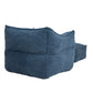 Bean Bag Kids Chair with Footstool