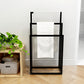 Metal Freestanding Towel Rack 3 Tiers Hand Towel Holder Organizer for Bathroom Accessories, Black