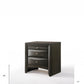 26" Rectangular Two Drawers With Solid Wood Top