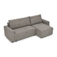 Modular 3 Seater Sofa Bed With Storage, Grey