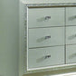 18" Champagne Solid Wood Double Dresser