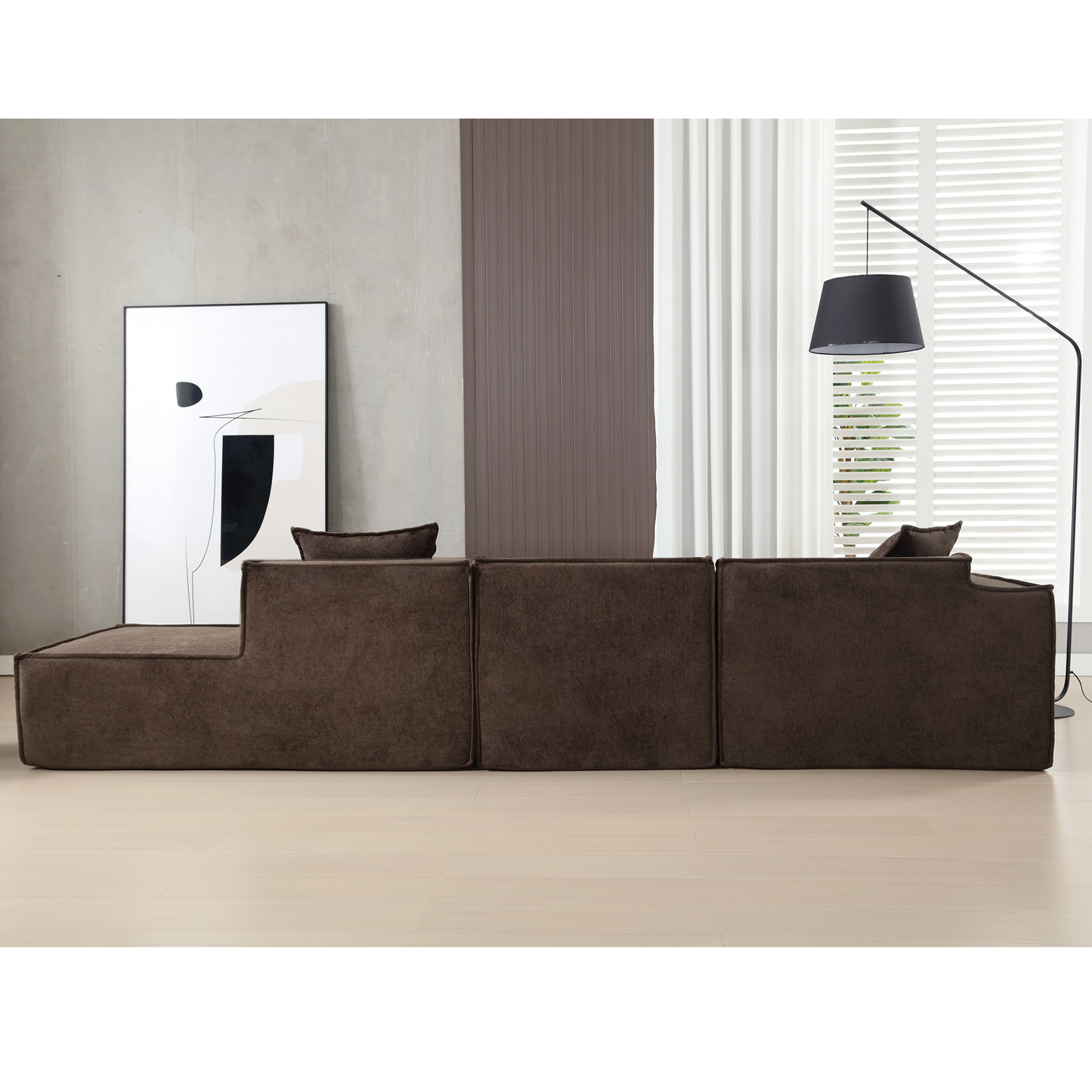 Modular Combination Sectional Sofa Set