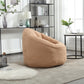 Bean Bag Sofa Chair, With Footrest