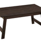 Set of Three 36" Espresso Coffee Table