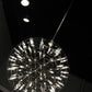 17 X" 17" Stainless Steel Pendant Lamp