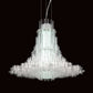 39 X 39 X 70 White Acrylic Pendant Lamp