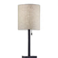 Brushed Steel Metal Table Lamp