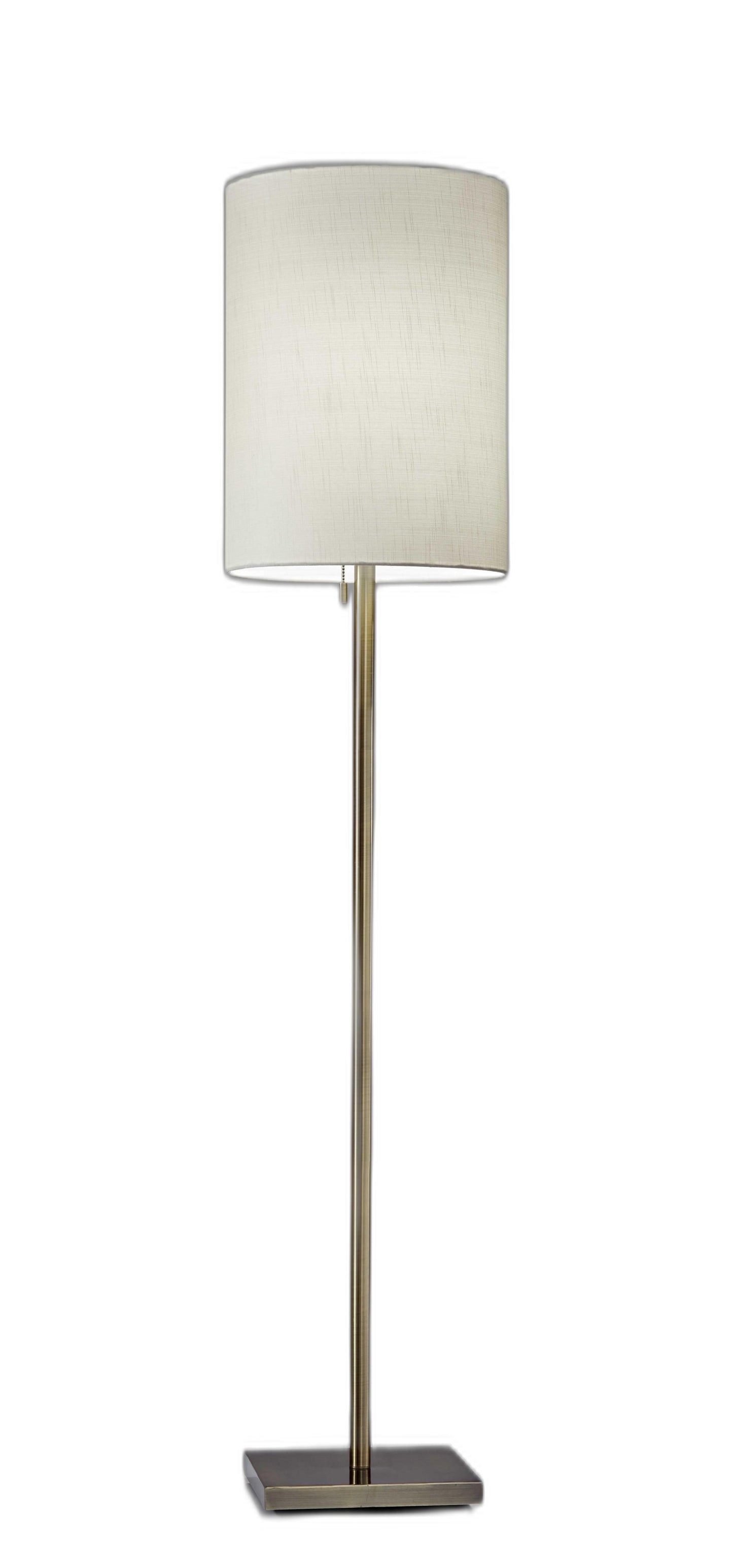 Floor Lamp Classic Silhouette Brass Metal